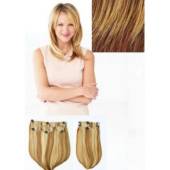 HAIRUWEAR - POP - 2 Piece Vibralite Synthetic Straight Hair Extension - Glazed Strawberry R29S (1)